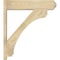 Ekena Millwork Legacy Craftsman Rough Sawn Outlooker, Douglas Fir, 8"W x 34"D x 38"H OUT08X34X38LEC04RDF - alternate 2